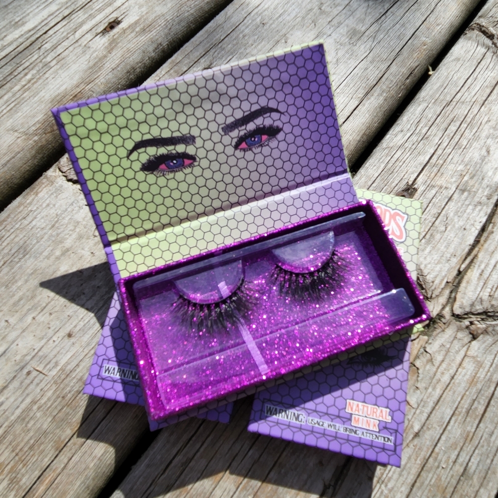 💥3 for $15 Lashwoods Natural Mink Lashes 3pk Mermaid Boxes